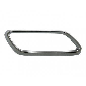 Egzoz Ucu Çerçevesi W206 Sağ; Krom